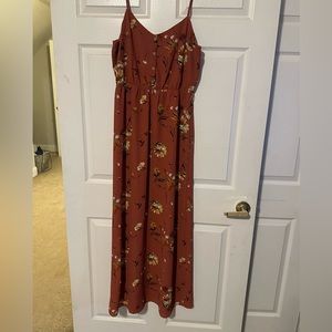 Floral maxi dress